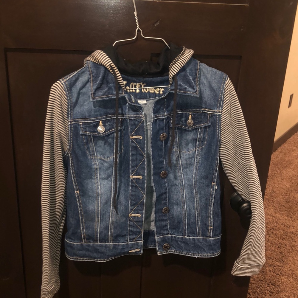 Jean wallflower jacket